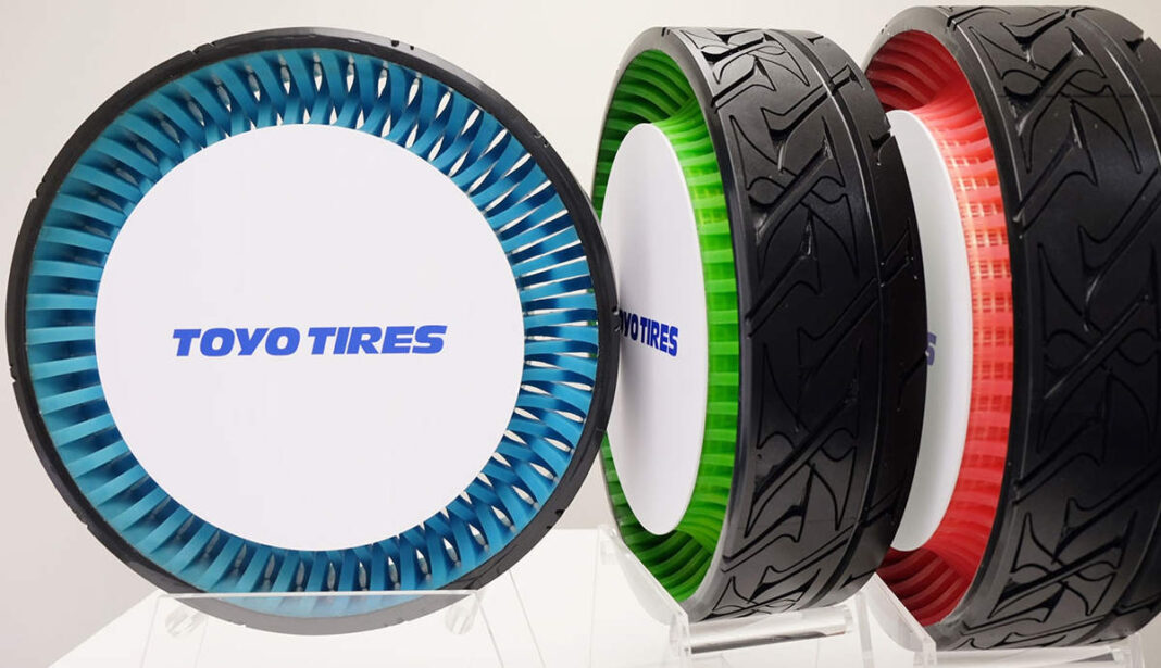 Японська компанія Toyo Tire заявила про революцію у розробці безповітряних шин (Відео)