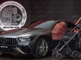 Mercedes-AMG GT став ексклюзивним дитячим візком