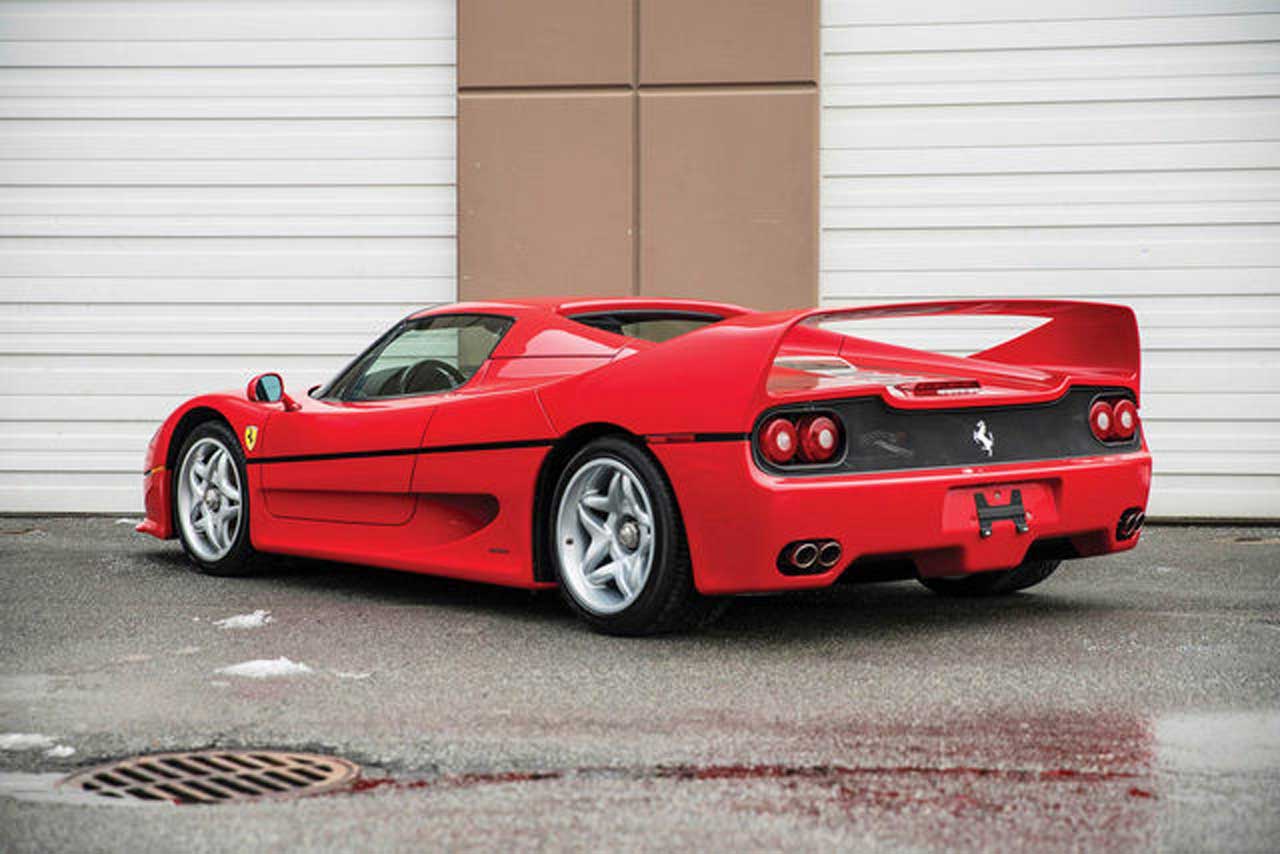 Ferrari F50 Майка Тайсона продали за большие деньги