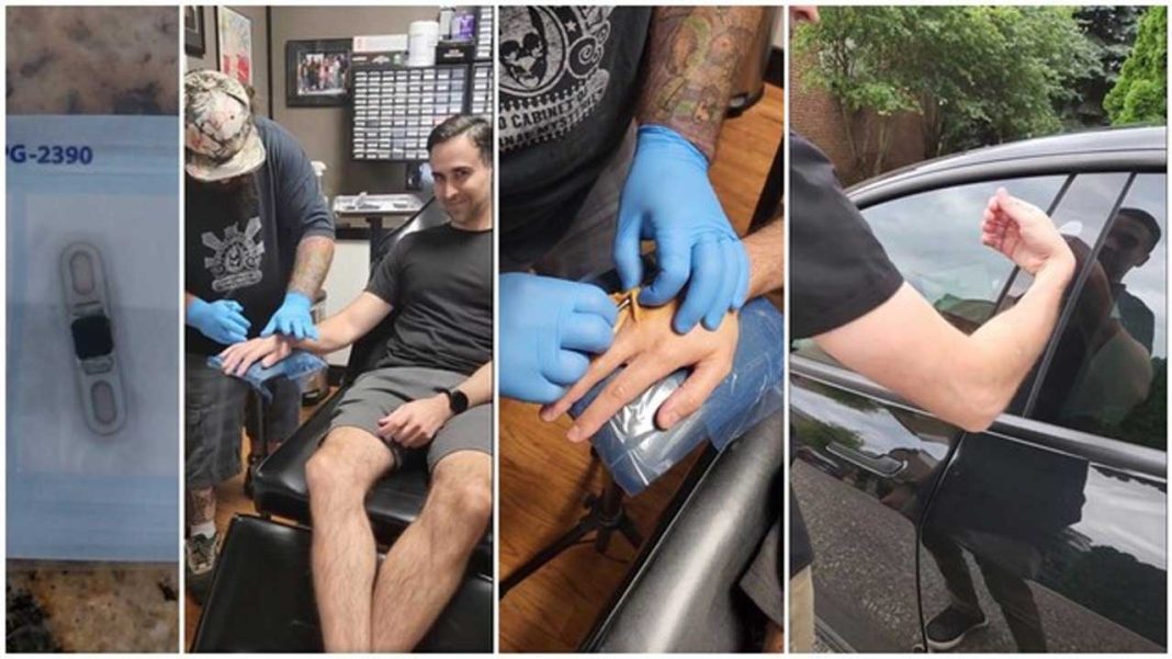 Власник Tesla вжив чіп собі в руку, щоб розблокувати машину