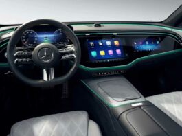 Mercedes-Benz показав інтер'єр нового E-класу