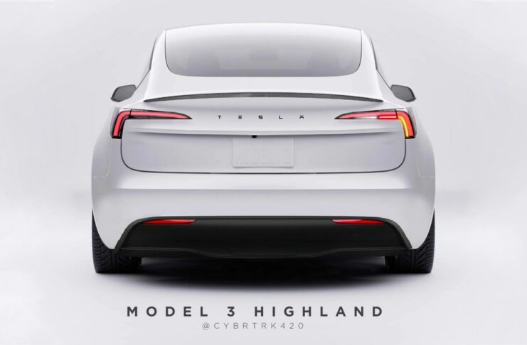Tesla розпочала прийом замовлень на оновлену версію Tesla Model 3 під назвою Model 3 Highland